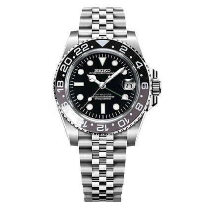 Seiko Bruce Wayne GMT Master II Mod - Windy City Watch Co.