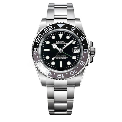 Seiko Bruce Wayne GMT Master II Mod - Windy City Watch Co.